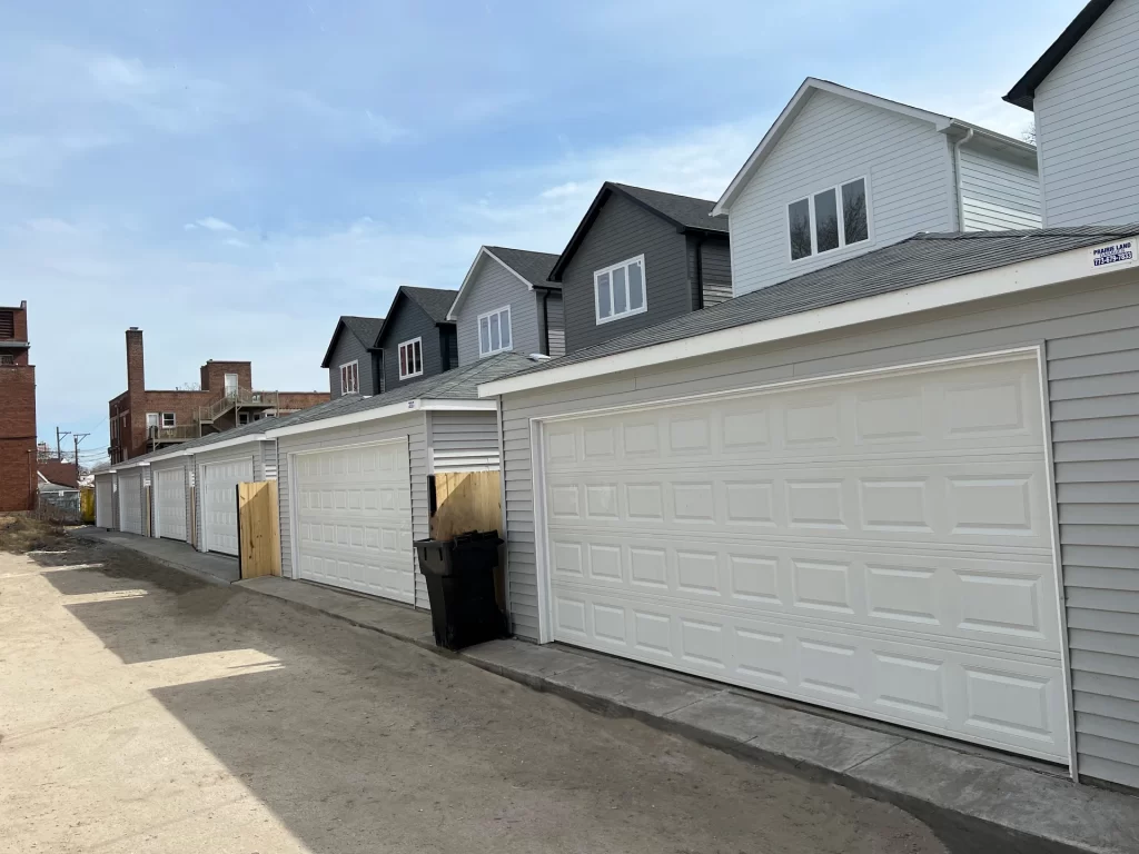Hip Roof Garage in Chicago